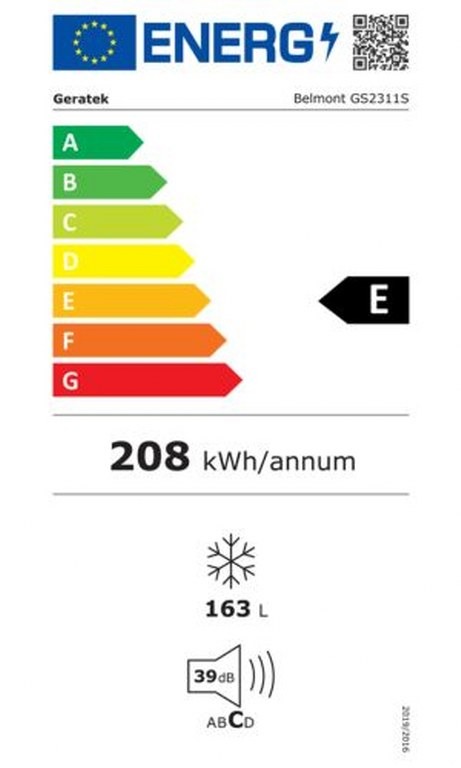 Фризер Geratek Belmont GS2311W