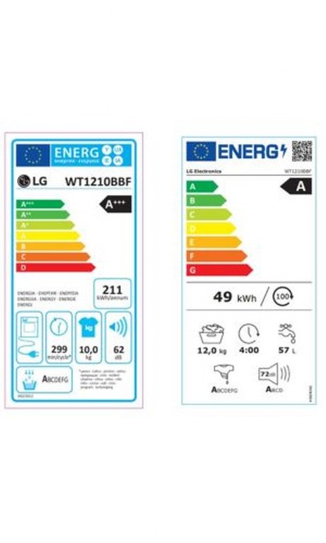 Пералня със сушилня LG WT1210BBF