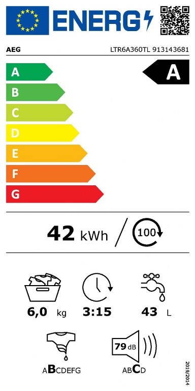 AEG Electrolux LTR6A360TL