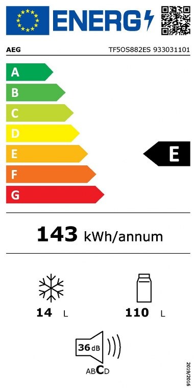 Хладилник за вграждане AEG Electrolux TF5OS882ES