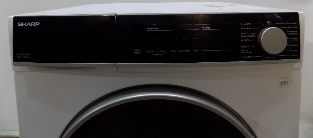 Пералня Sharp ES-BRO814WA-DE