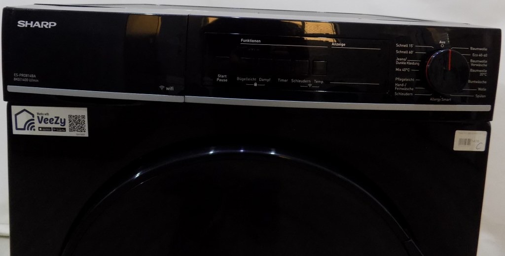 Пералня Sharp ES-PRO814BA-DE