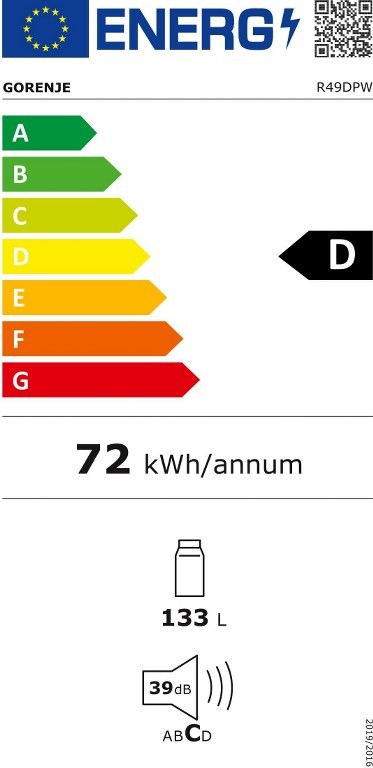 Охладител Gorenje R49DPW