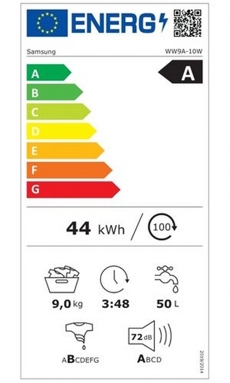 Пералня Samsung WW9A-10W