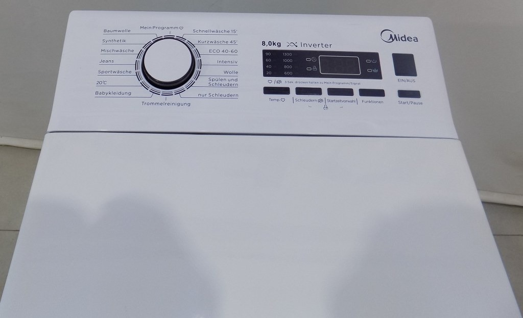 Пералня с горно зареждане Midea TW 7.83i di