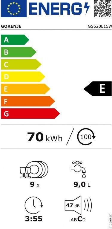 Съдомиялна Gorenje GS 520 E15W А