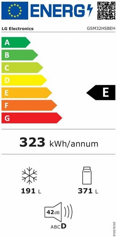 Двоен хладилник LG GSM32HSBEH