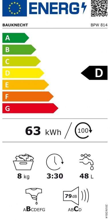 Пералня Bauknecht BPW 814 A