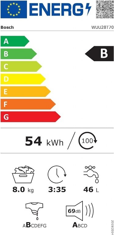 Пералня Bosch WUU28T70