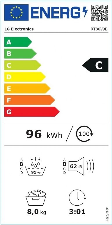 Сушилня LG RT80V9B