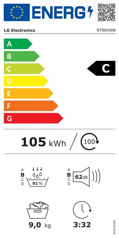Сушилня LG Electronics RT90V9W