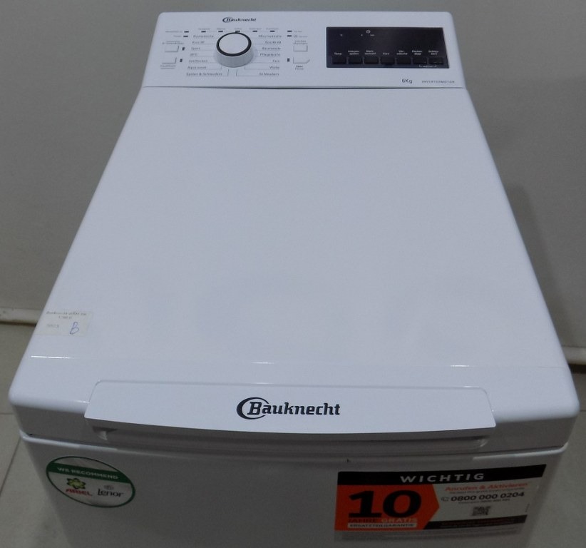 Пералня с горно зареждане Bauknecht WMT BK 1266 B