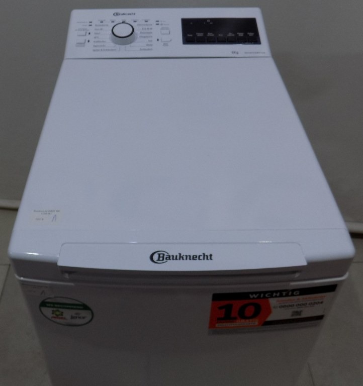 Пералня с горно зареждане Bauknecht WMT BK 1266 B