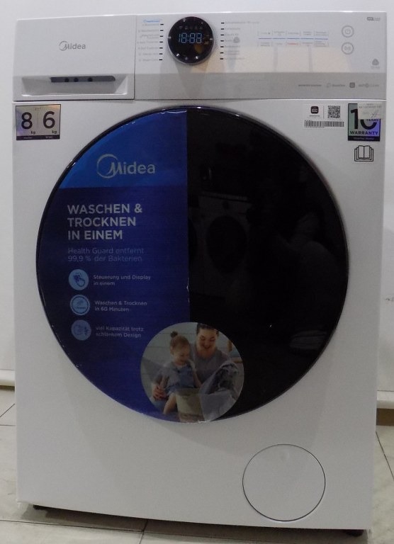 Пералня със сушилня Midea MF200D86WB-14DAS
