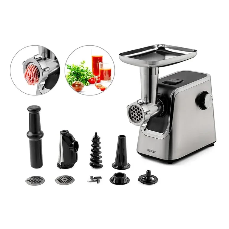 Месомелачка Muhler - MG-1808TS, 1800W, 2 kg/min, сива