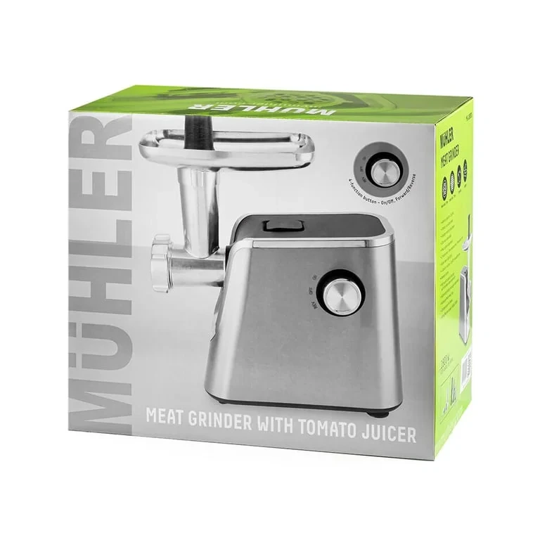 Месомелачка Muhler - MG-1808TS, 1800W, 2 kg/min, сива