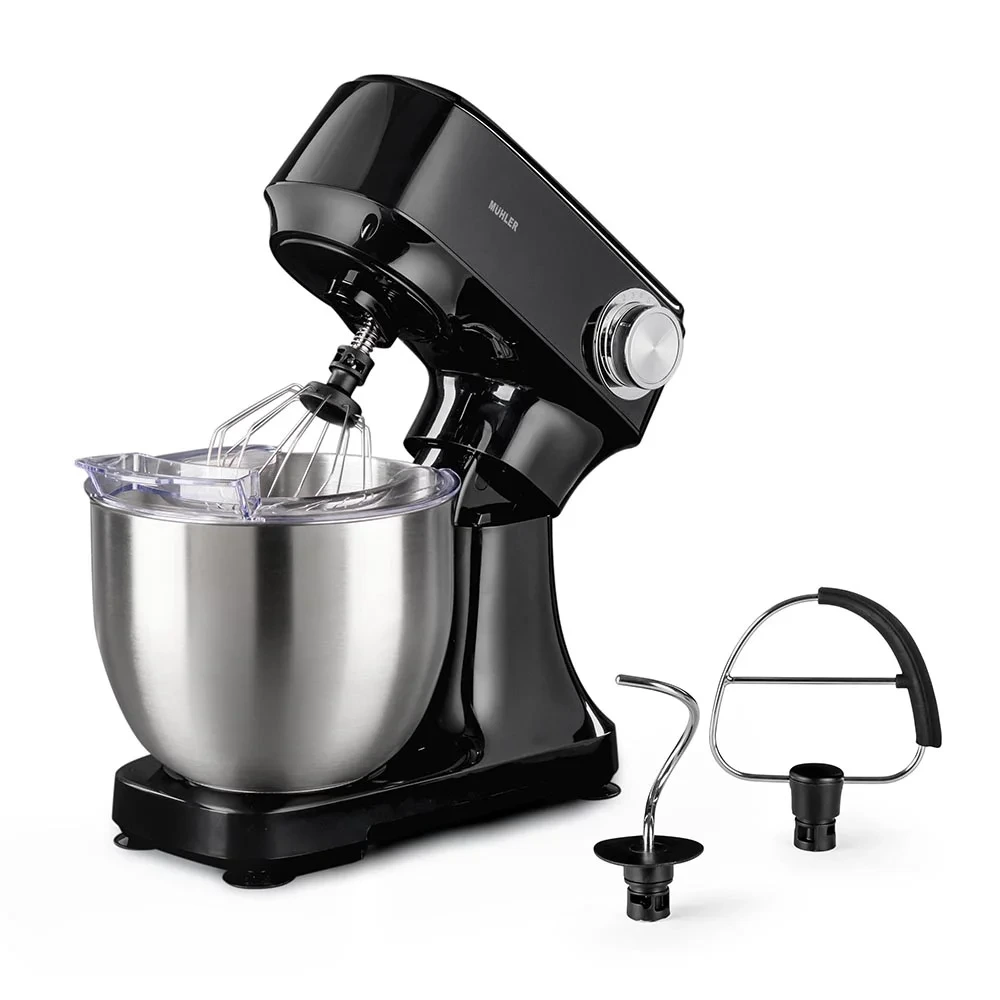 Планетарен Muhler MXP-800S, 800W, 4.5L купа от неръждаема стомана