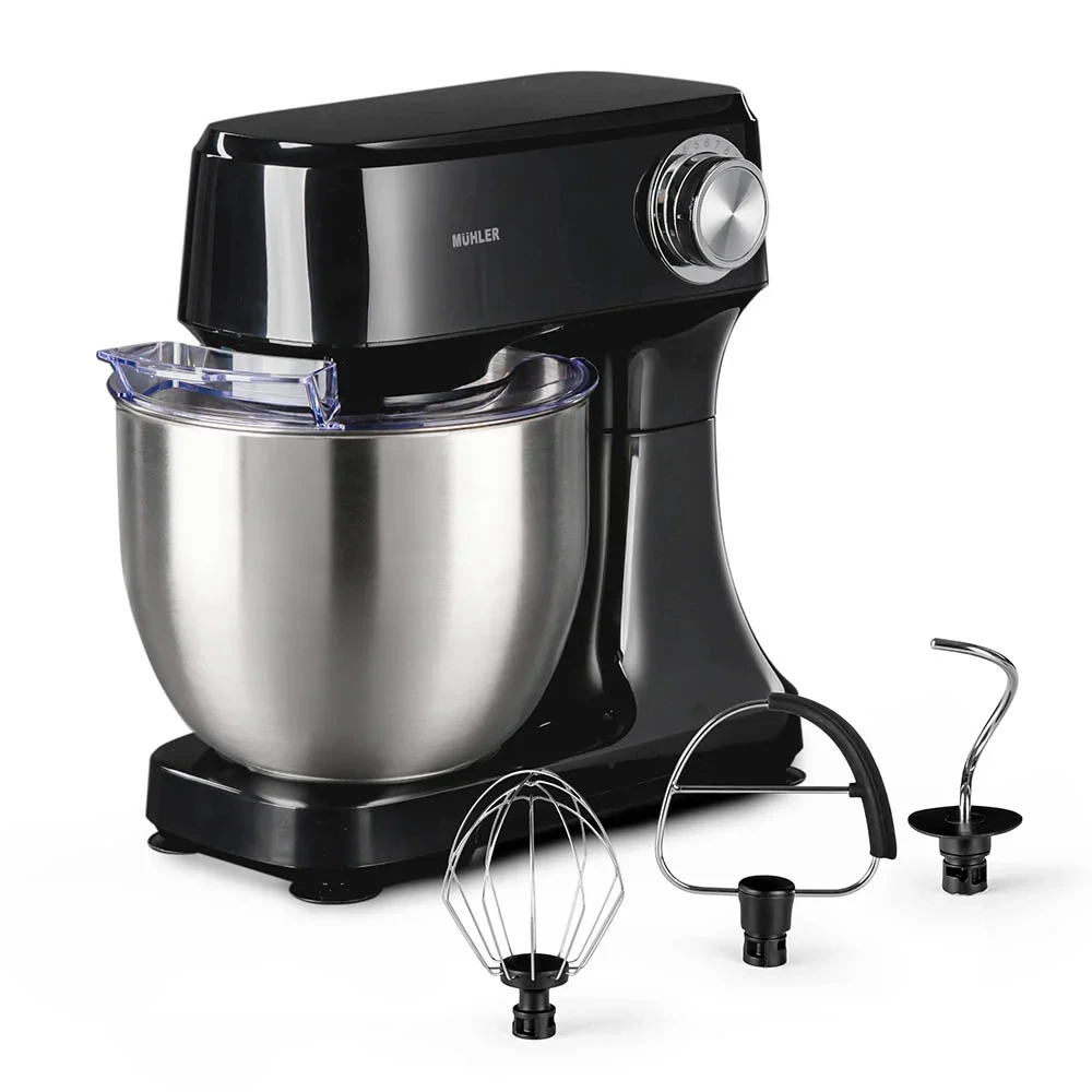 Планетарен Muhler MXP-800S, 800W, 4.5L купа от неръждаема стомана